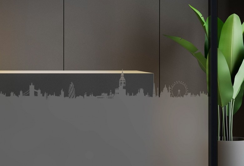 Frise Adhésive Décorative Londres – Style Urbain et Élégant – TWY 150