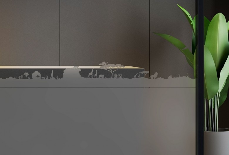 Frise Adhésive Décorative Safari – Ambiance Nature & Aventure – TWY 300