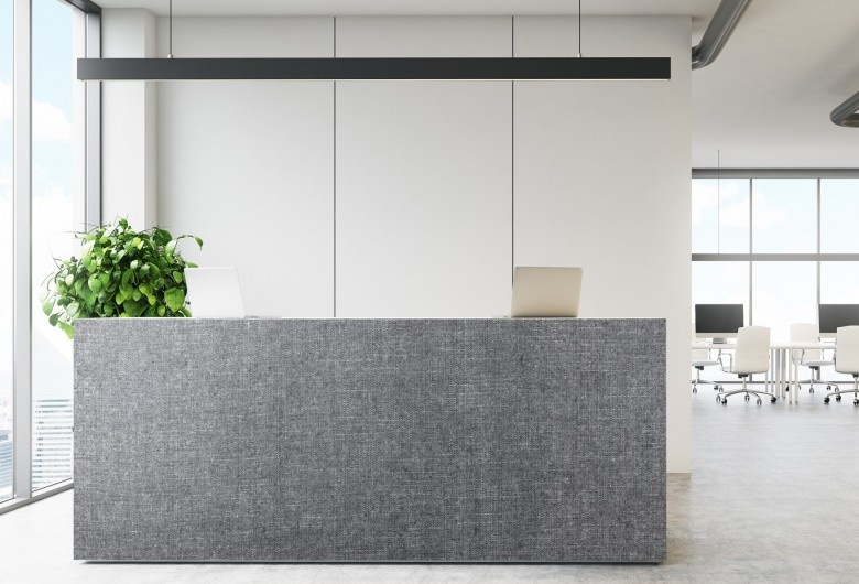 Revêtement adhésif effet tissu tweed gris pour intérieur - FAB R20