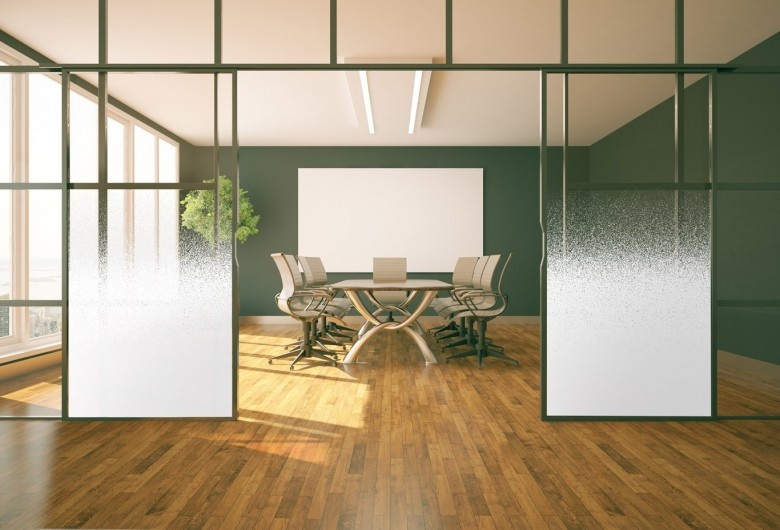 Film Déco Dégressif Blanc pour Vitrage et Cloison – INT 110