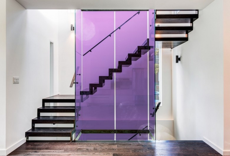 Film couleur lilas transparent pour vitrages décoratifs | Réf 67047