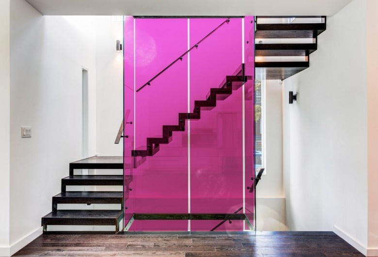 Film vitrage fuchsia – Couleur vibrante et élégante pour vos vitrages | Réf 60026